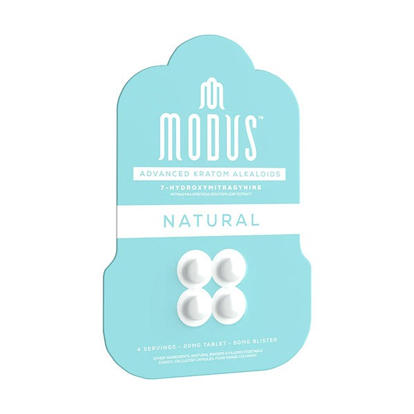 Modus 7Hydroxy Tablets 20mg 4ct Natural